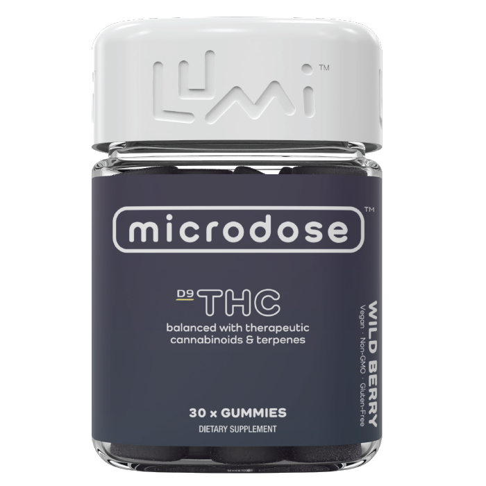 Wild Berry Microdose Gummies | CBD & THC Microdosing Gummies